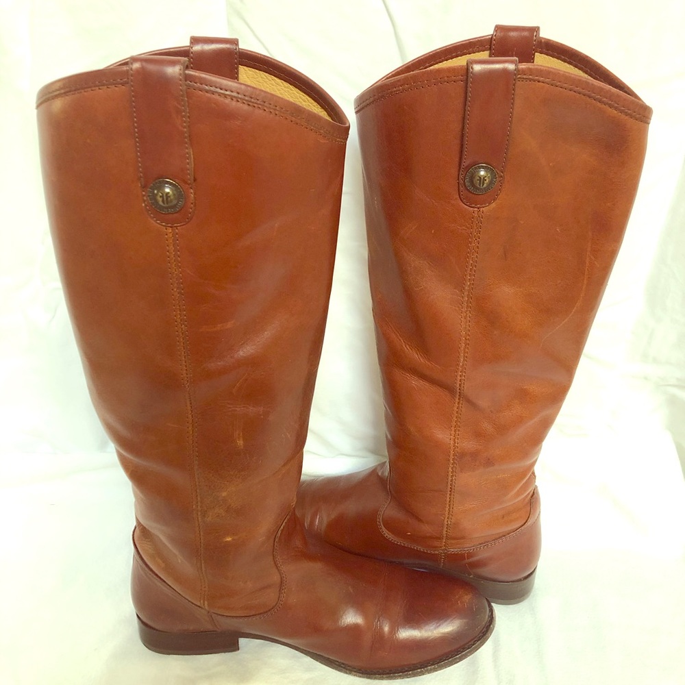 Frye Boots Melissa Button